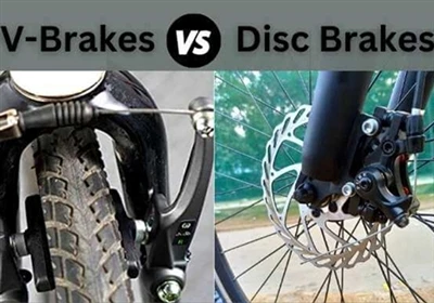 ¿Cuáles son las desventajas de utilizar frenos en V en bicicletas de montaña?