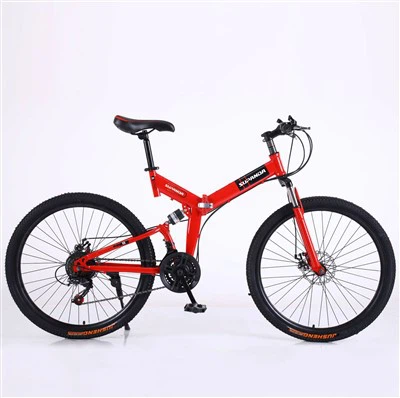 26 Bicicleta de montaña plegable con alto contenido de carbono