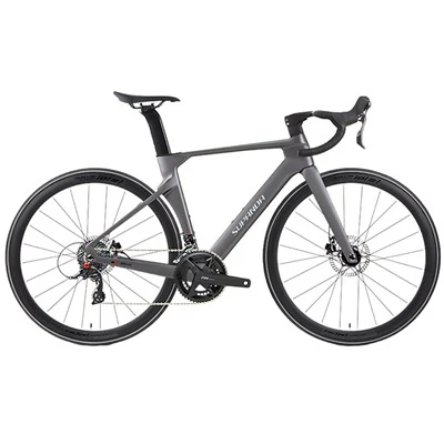 Fibra de carbono 700c bicicleta de carretera